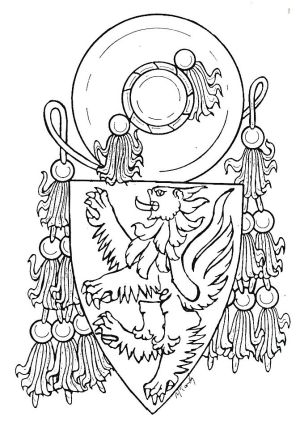 Arms of Pietro Valeriano Duraguerra