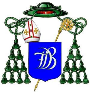 Arms (crest) of Etienne-André-François de Paule de Fallot de Béaupré de Beaumont