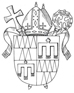 Arms (crest) of Johann Grodecký