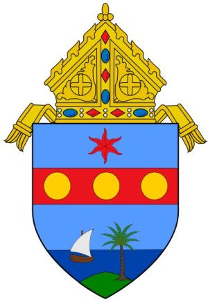 Arms (crest) of Diocese of Surigao