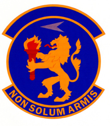 Coat of arms (crest) of the 10th Operations Support Squadron, US Air Force