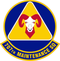 707th Maintenance Squadron, US Air Force.png