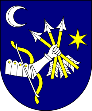 Arms (crest) of Gabriel Zerdahely