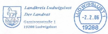 Wappen von Ludwigslust (kreis)/Coat of arms (crest) of Ludwigslust (kreis)