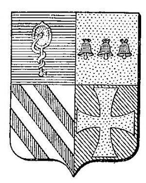 Arms (crest) of Louis-Mathias-Joseph de Barral