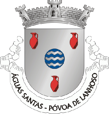 Brasão de Águas Santas (Póvoa de Lanhoso)/Arms (crest) of Águas Santas (Póvoa de Lanhoso)