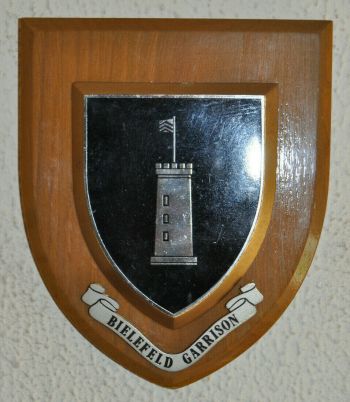 Coat of arms (crest) of the Bielefeld Garrison, British Army