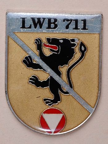 Coat of arms (crest) of the 711th Landwehr Battalion, Austrian Army