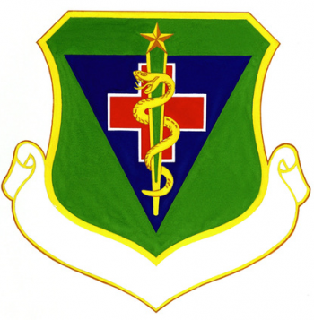 Coat of arms (crest) of the USAF Hospital Dover, US Air Force