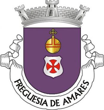 Brasão de Amares (freguesia)/Arms (crest) of Amares (freguesia)