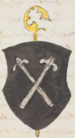 Arms (crest) of Thyemo (Abbot of Lucelle)