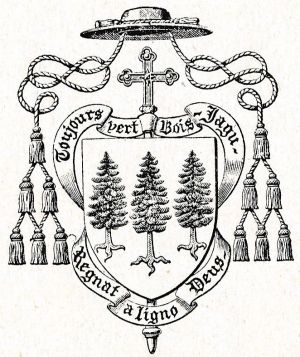 Arms of Pierre-Florent-André du Bois de la Villerabel