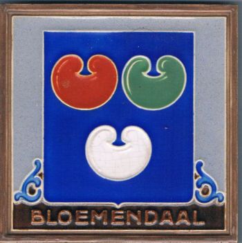Wapen van Bloemendaal/Coat of arms (crest) of Bloemendaal