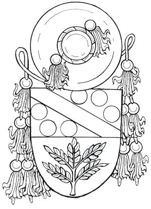 Arms (crest) of Pierre de Vergne