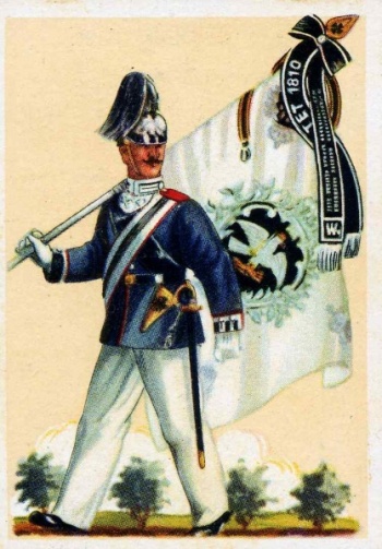 Coat of arms (crest) of Guards Pioneer Battalion, Germany