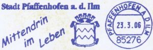 Wappen von Pfaffenhofen an der Ilm