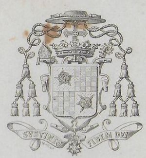 Arms (crest) of Gustave-Adolphe de Pélacot