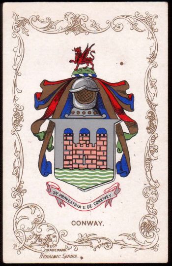 Coat of arms (crest) of Conwy