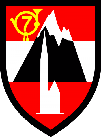Coat of arms (crest) of 7th Jaeger Brigade, Austrian Army