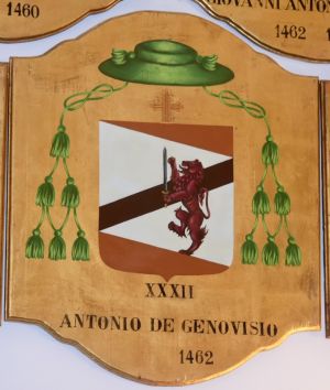 Arms (crest) of Antonio de Genovisio