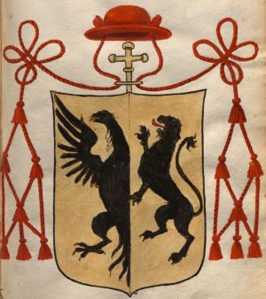 Arms of Lorenzo Campeggio