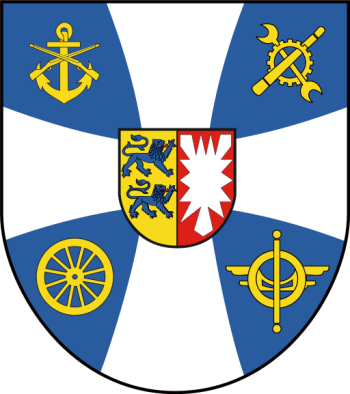 Coat of arms (crest) of the Support Company, Sea Battalion, German Navy