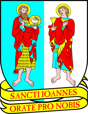 Arms (crest) of Cathedral Basilica of St. John the Baptist and St. John the Evangelist, Toruń