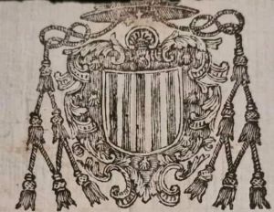 Arms (crest) of Ercole Michele d’Aragona
