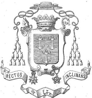 Arms of François-Marie-Joseph Lecourtier