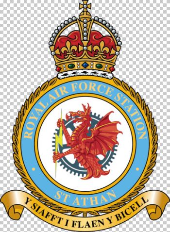 Coat of arms (crest) of RAF Station St Athan, Royal Air Force