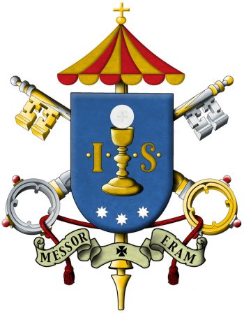 Arms (crest) of Basilica of St. John of Avila, Montilla