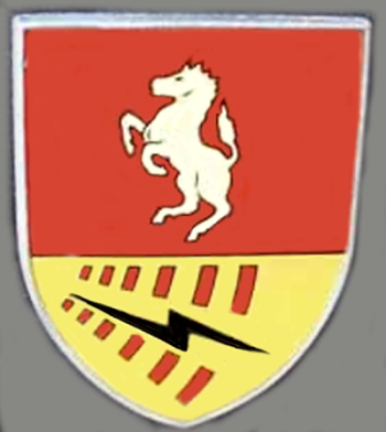 Coat of arms (crest) of the Signal Battalion 7, German Army