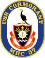 Mine Hunter USS Cormorant (MHC-57).png