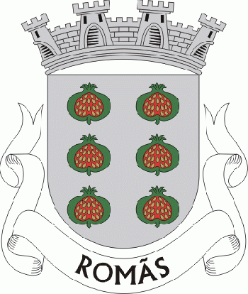 Brasão de Romãs/Arms (crest) of Romãs