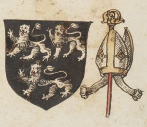 Arms (crest) of John Catterick