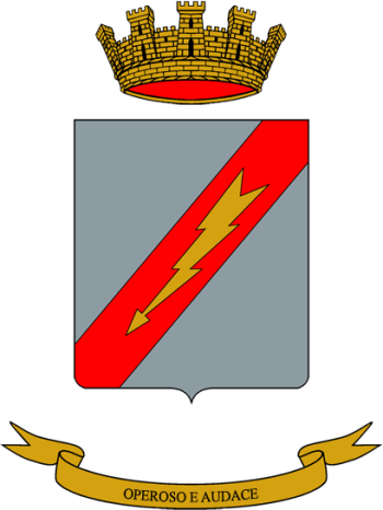Coat of arms (crest) of the 5th Logistics Manouvre Battalion Euganeo, Italian Army