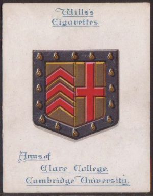 Coat of arms (crest) of Clare College (Cambridge University)