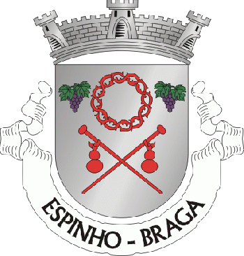 Brasão de Espinho (Braga)/Arms (crest) of Espinho (Braga)