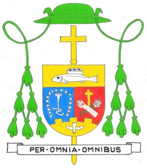 Arms of Ambrose Papaiah Yeddanapalli