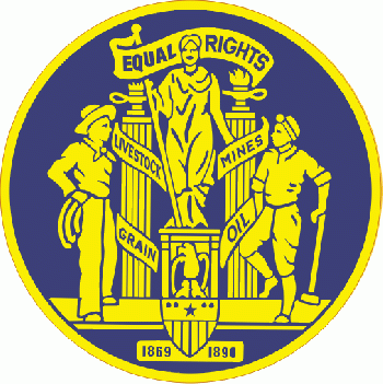 Coat of arms (crest) of Wyoming Army National Guard, US