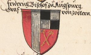 Arms (crest) of Friedrich von Hohenzollern