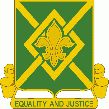 Arms of 384th Military Police Battalion, US Army