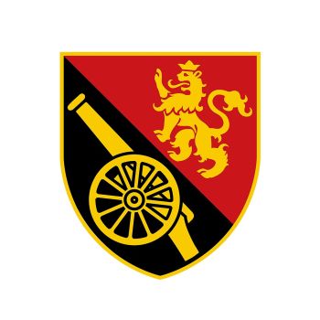 Coat of arms (crest) of 45th Independent Artillery Brigade, Ukrainian Army