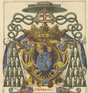 Arms (crest) of Charles de Saint-Albin
