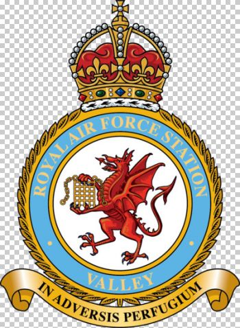Coat of arms (crest) of RAF Station Valley, Royal Air Force