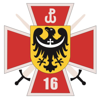 Coat of arms (crest) of the 16th Dolnośląska Territorial Defence Brigade Lieutenant-Colonel Ludwika Marszałka, alias Zbroja, Poland