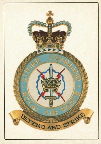 Coat of arms (crest) of the Strike Command, Royal Air Force