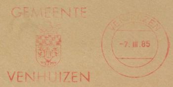 Wapen van Venhuizen/Coat of arms (crest) of Venhuizen