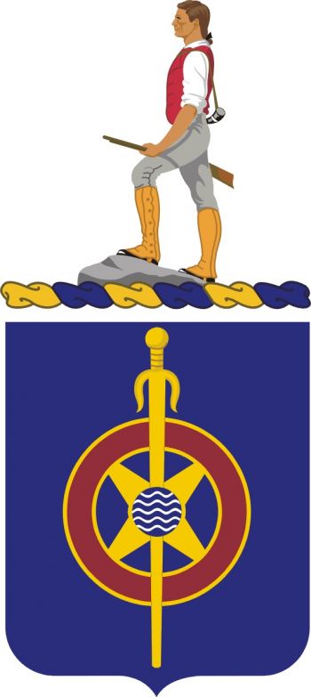 Arms of 354th Transportation Battalion, US Army