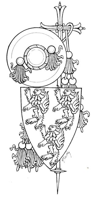 Arms of Guillaume de Mandagout
